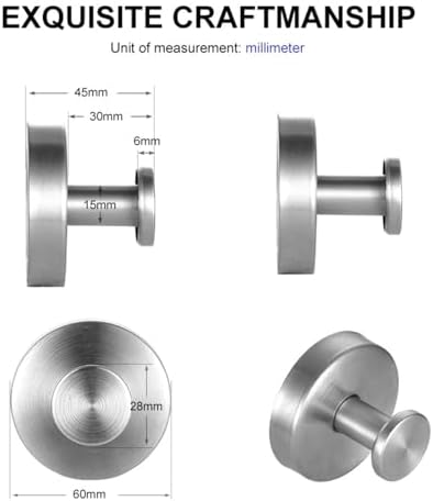 No Drill Suction Cup Hooks for Glass Window