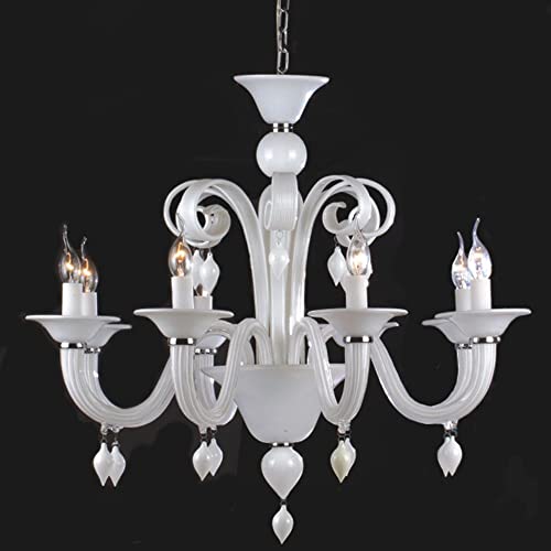 EMNOOTI E12 Ceramic Candelabra Socket with White Cover