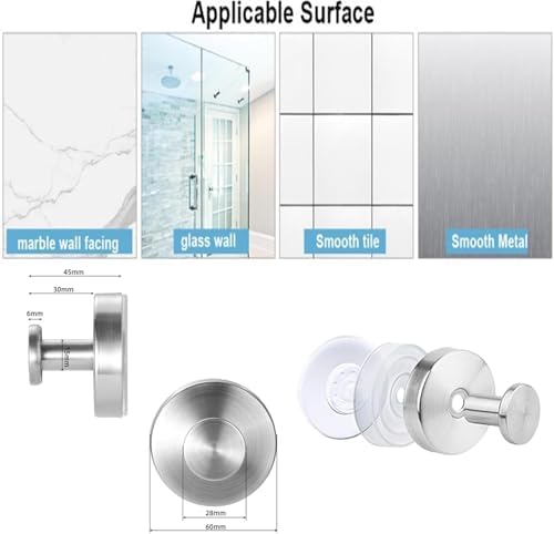 2025 New Suction Cup Hooks for Wreaths on Glass