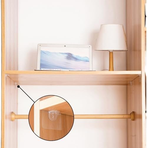20 Pack Self Adhesive Shelf Support Pegs