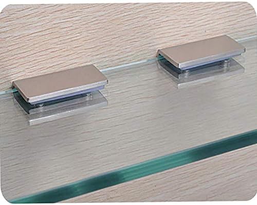4Pcs Adjustable 304 Stainless Steel Shelf Clamps