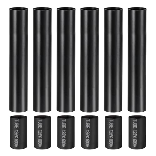 PATIKIL 5 Inch Candle Covers Sleeves 6Pcs Metal E12 Chandelier Socket Holder