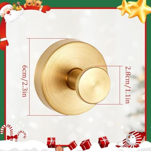 2025 New Stainless Steel Suction Cup Wreath Hooks for Glass Doors