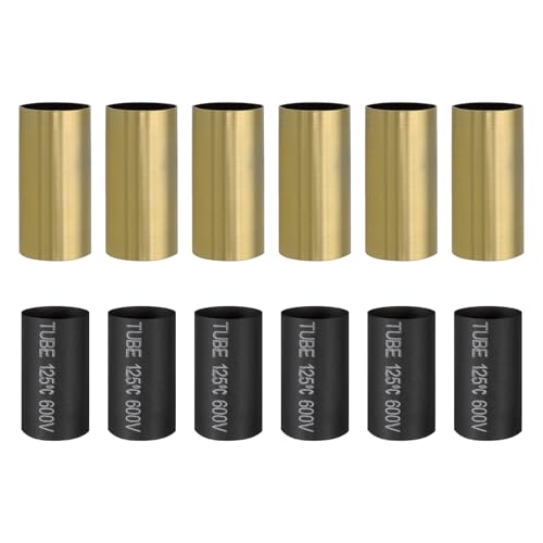 PATIKIL 2 Inch Tall Candle Covers Sleeves 6Pcs 1