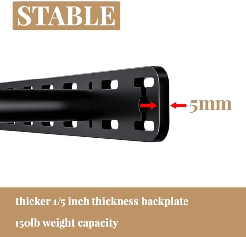 Craftersmark Heavy Duty Floating Shelf Bracket 43X6X15 with Tools