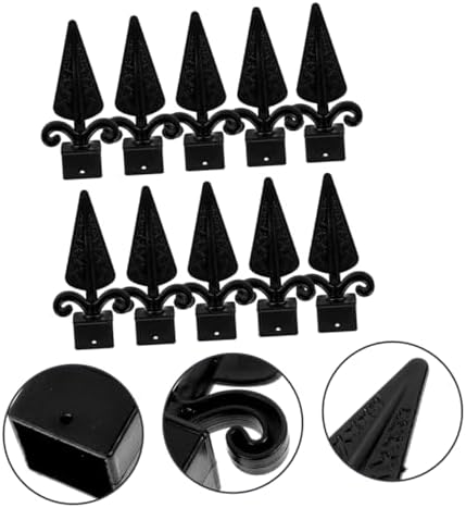 YARNOW 20pcs Plastic Fence Finials Durable Garden Decor Railing Caps