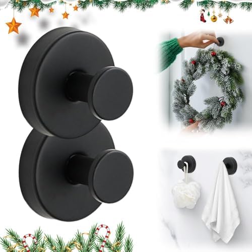 2025 New Suction Cup Hooks for Wreaths on Glass