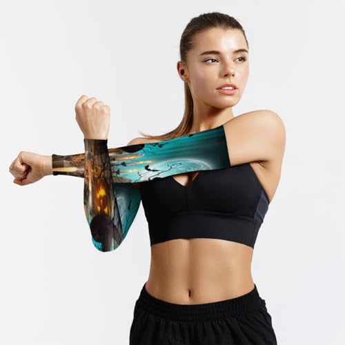 UV Protection Arm Sleeves for Summer Sunblock