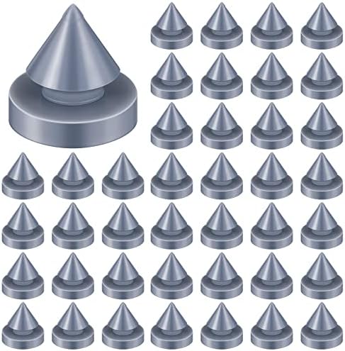 Demissle Door Silencer 12 Inch 100 Pcs Metal Frame