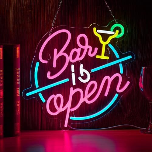Neonland Bar Open Neon Sign for Wall Decor