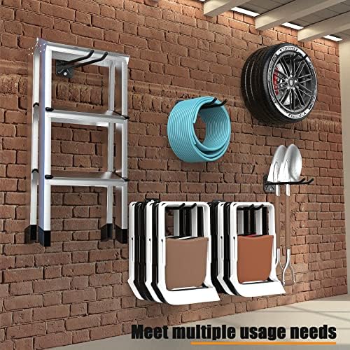 Dobures 124 Inch Heavy Duty Garage Hooks 2-Pack