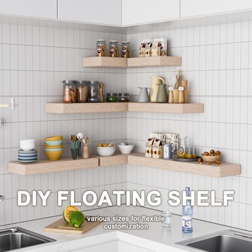 Craftersmark 2pcs Floating Shelf Bracket Heavy Duty