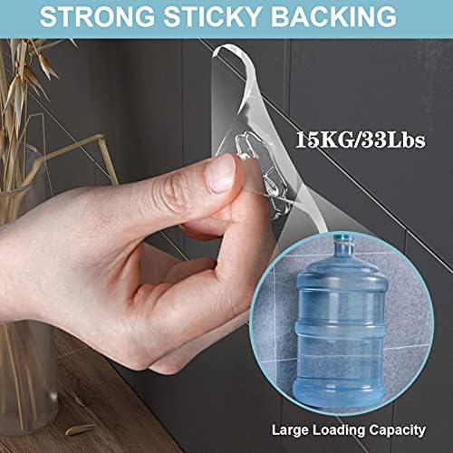 WOVU Wall Hooks - 33 lbs Max 10 Pack