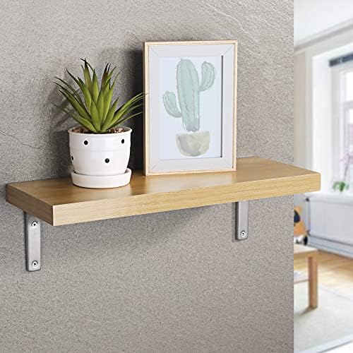 SAYAYO 4 Inch x 4 Inch Heavy Duty Floating Shelf Bracket