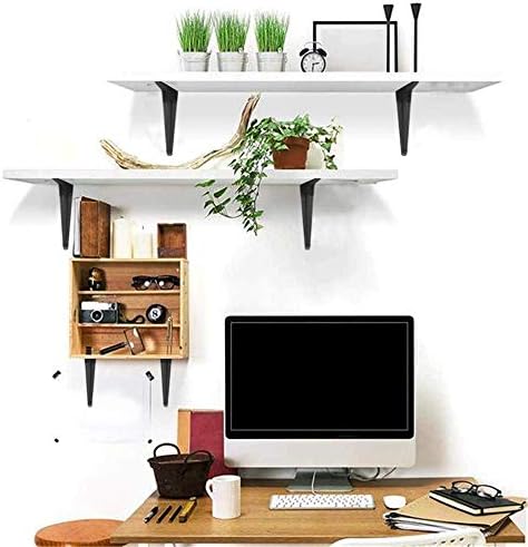 20 Pack 6x5 Inch Heavy Duty Floating Shelf Brackets