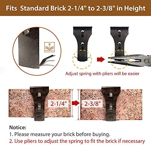 Heavy Duty Brick Wall Hooks 24 Pack No Drill Hanging
