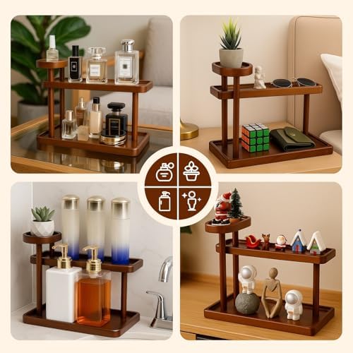 Bathroom Vanity Organizer with Multi-Layer Storage