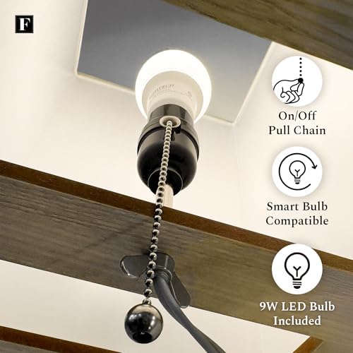 FENLO Floor Lamp with Shelves Modern Minimalist Design