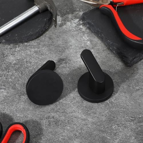 6 Pcs L-Shaped Magnetic Wreath Hook for Metal Doors