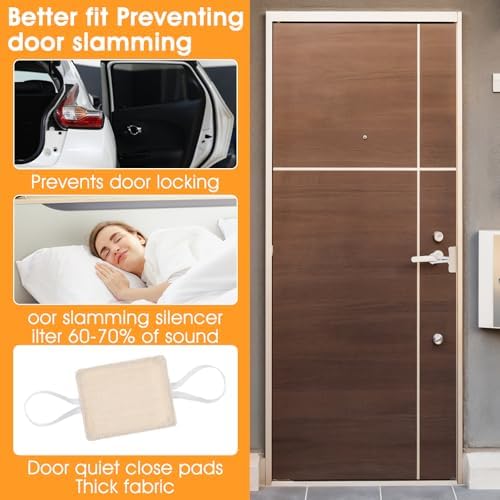 Classicseali 3 Pack Door Silencers for Slamming Noise Reduction