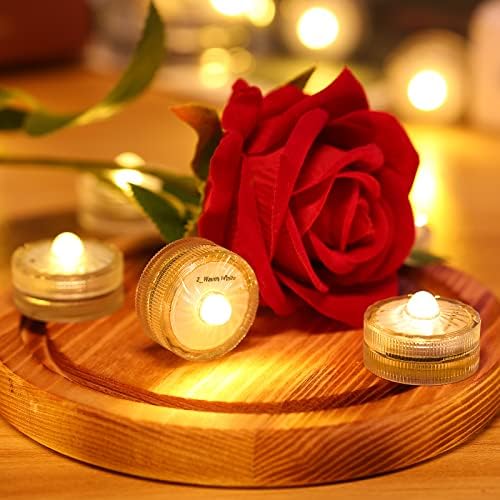 HL Submersible LED Light Warm White 24pcs with 48 Batteries