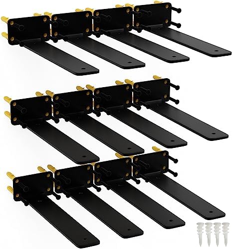 10 Inch Floating Shelf Brackets 12 Pack