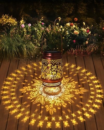 Hummingbird Solar Lanterns Outdoor Waterproof Garden Decor