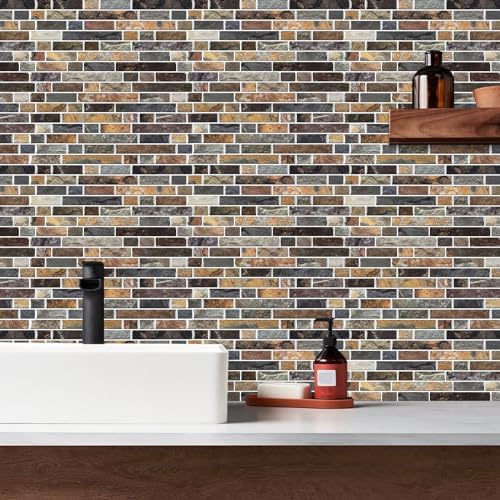 STICKGOO Peel and Stick Backsplash 10 Sheets 12x12 1