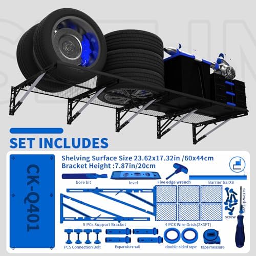 CarShelf Heavy Duty Wall Storage Racks