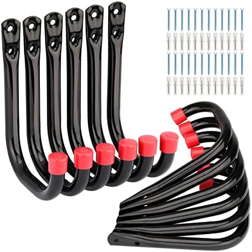 12 Pack Garage Storage J Hooks Heavy Duty Wall Mount