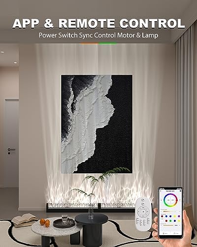TACAHE RGBW Dynamic Wave Wall Light - 393 12W 1 Pack