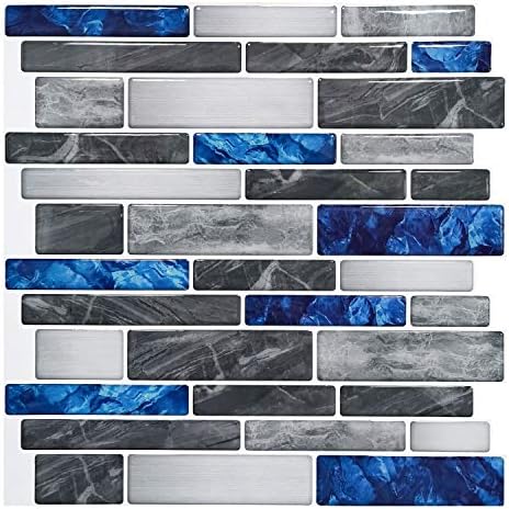 Art3d 10-Sheet Premium Self Adhesive Marble Tiles 30x30cm