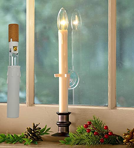 Adjustable Candelabra E12 Light Socket Holder 4-Pack
