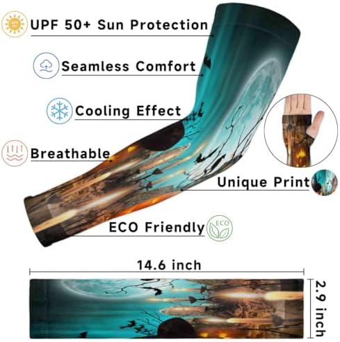 UV Protection Arm Sleeves for Summer Sunblock