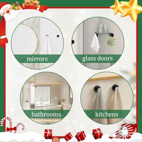 2025 New Suction Cup Hooks for Wreaths on Glass