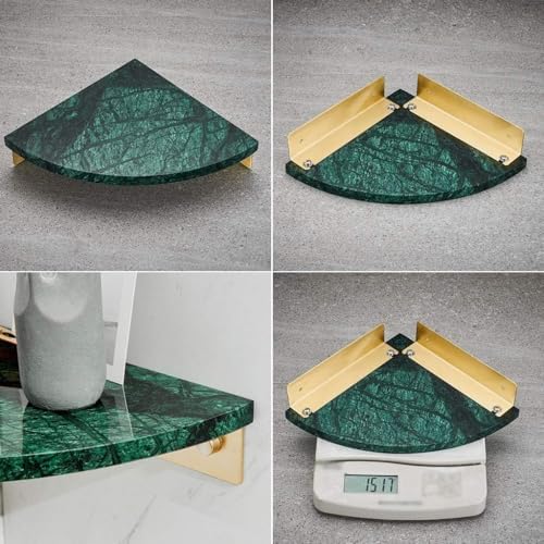 Durable Floating Shelves Marble Wall Mount Rack