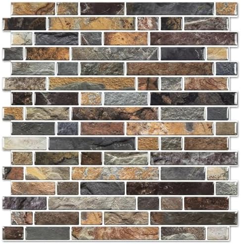 STICKGOO Peel and Stick Backsplash 10 Sheets 12x12 1