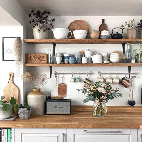 20 Pack 6x5 Inch Heavy Duty Floating Shelf Brackets