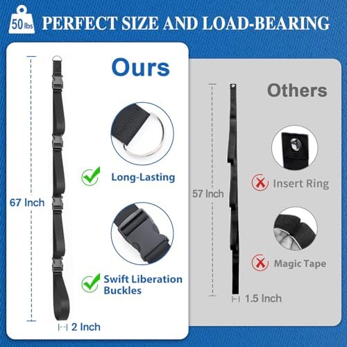 Adjustable Garage Wall Storage Rack for Chairs and Tents