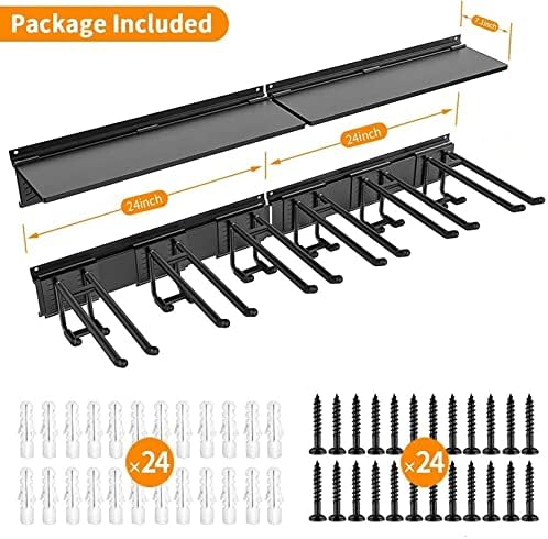 TORACK 48 Inch Heavy Duty Steel Storage Racks 6-Pack