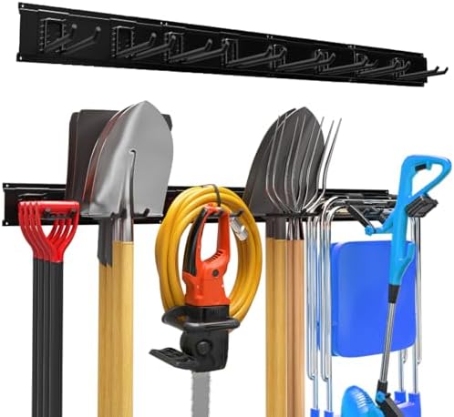 Wallavant Garage Tool Storage Rack 64 Inches 440lb Max Load