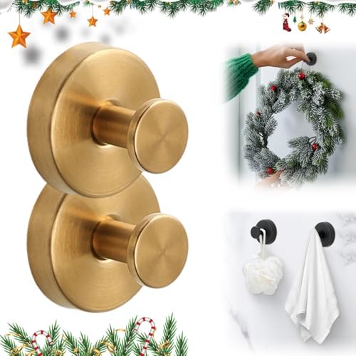 HOAIME Suction Cup Hooks for Door Wreaths