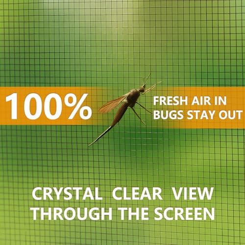 High-Density Magnetic Screen Door for Home and Patio