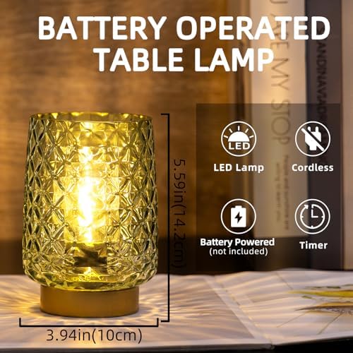 MJ Premier Cordless Lamp with Timer