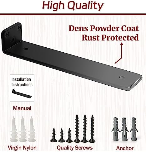8 Inch Floating Shelf Brackets 6 Pack
