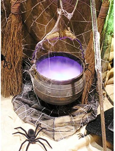 Halloween Party Mist Maker with 12 LED Light Effects