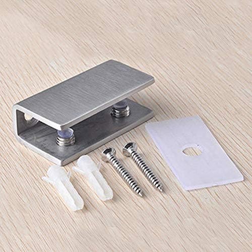 4Pcs Adjustable 304 Stainless Steel Shelf Clamps