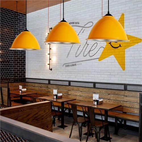 Telescope Simple Decorative Pendant Lamp American Industrial Style Red 157in