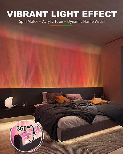 TACAHE RGBW Dynamic Wave Wall Light - 393 12W 1 Pack