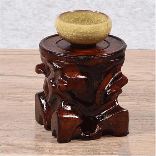Oriental Vase Stand Wooden Shelf Bracket Display Base